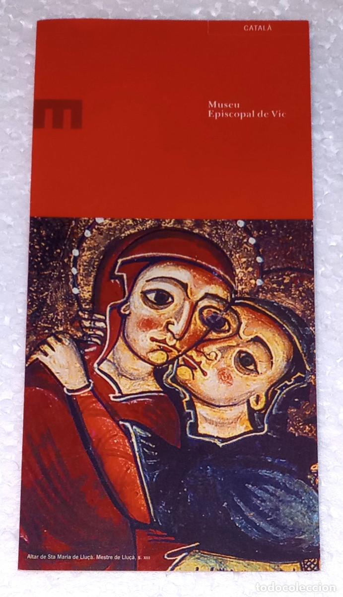 Arte: FOLLETO TR&Iacute;PTICO - MUSEU EPISCOPAL DE VIC - Foto 1