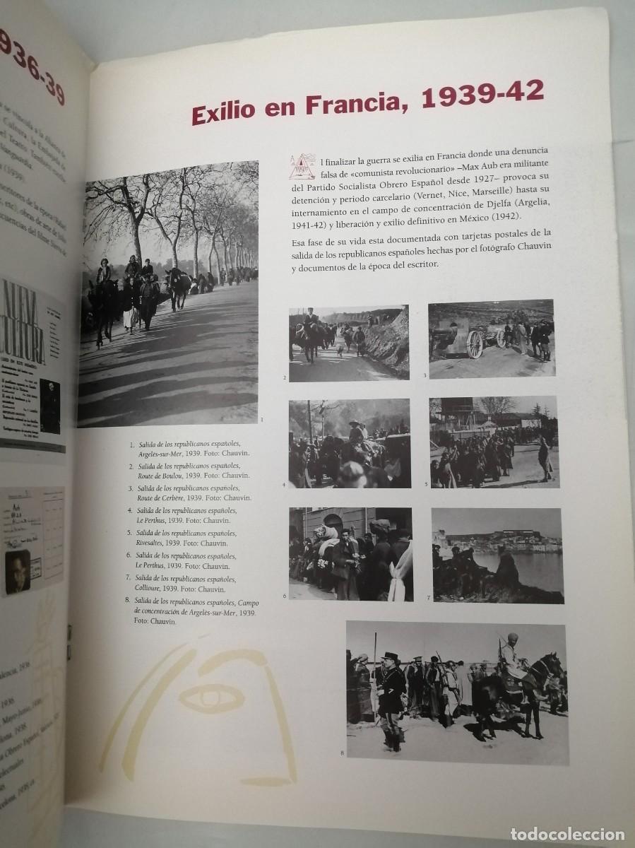 Arte: Documenta Max Aub, Centenario 1903-2003 (Cat&aacute;logo exposici&oacute;n de 12 p&aacute;ginas) - Foto 4