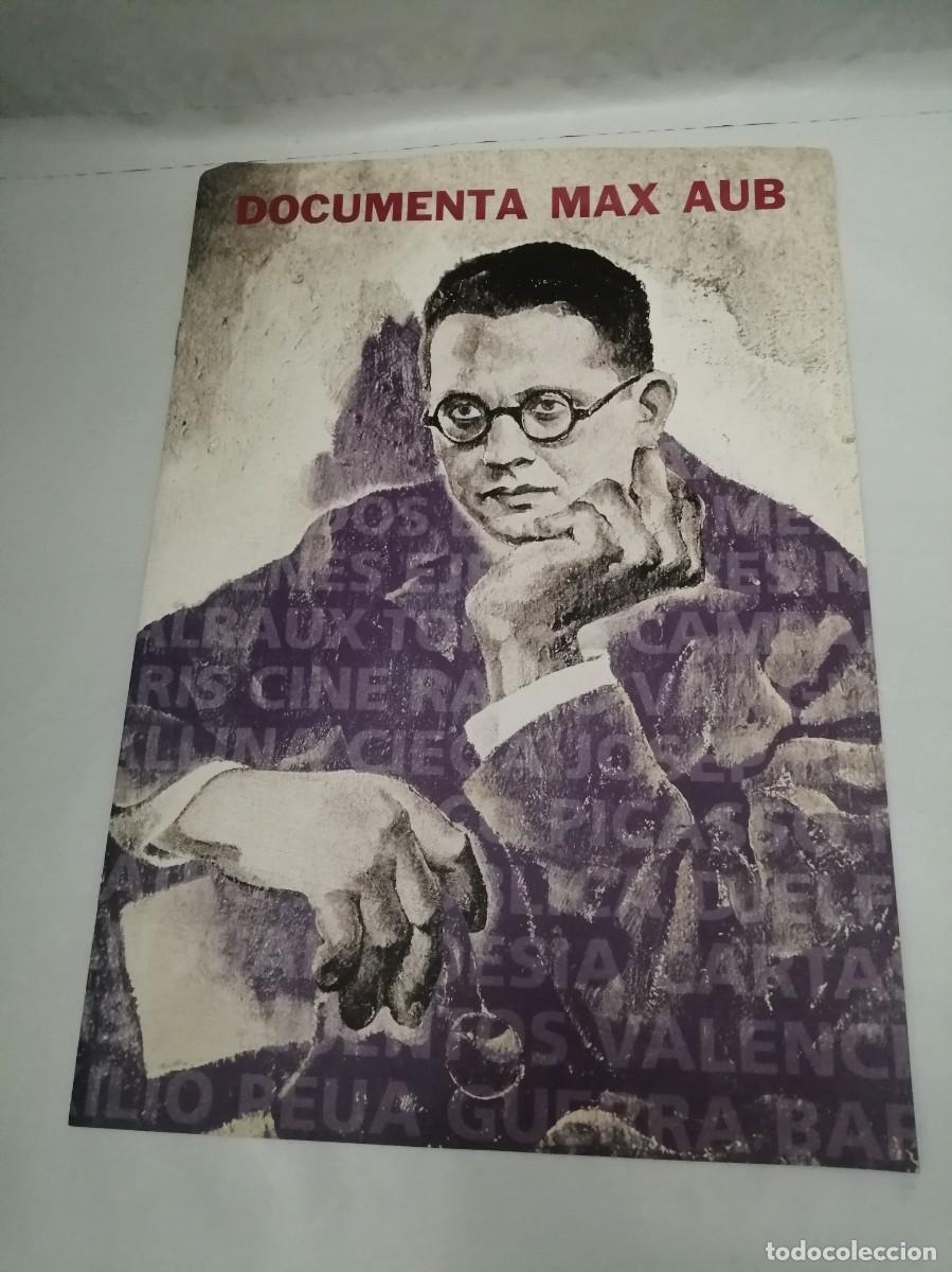 Arte: Documenta Max Aub, Centenario 1903-2003 (Cat&aacute;logo exposici&oacute;n de 12 p&aacute;ginas) - Foto 1