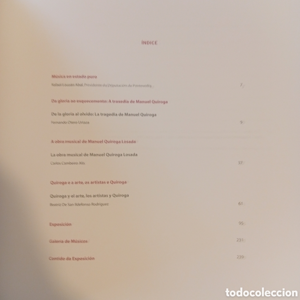 Arte: Libro catalogo Manuel Quiroga Losada - Foto 2