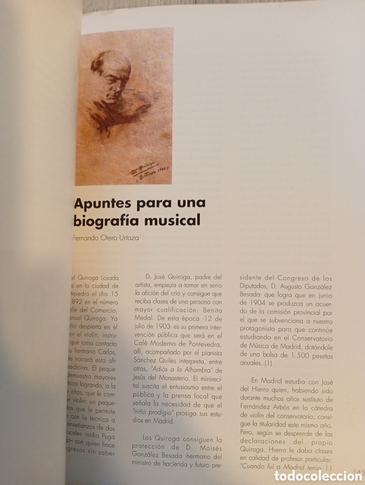 Arte: Libro catalogo Manuel Quiroga Losada - Foto 3