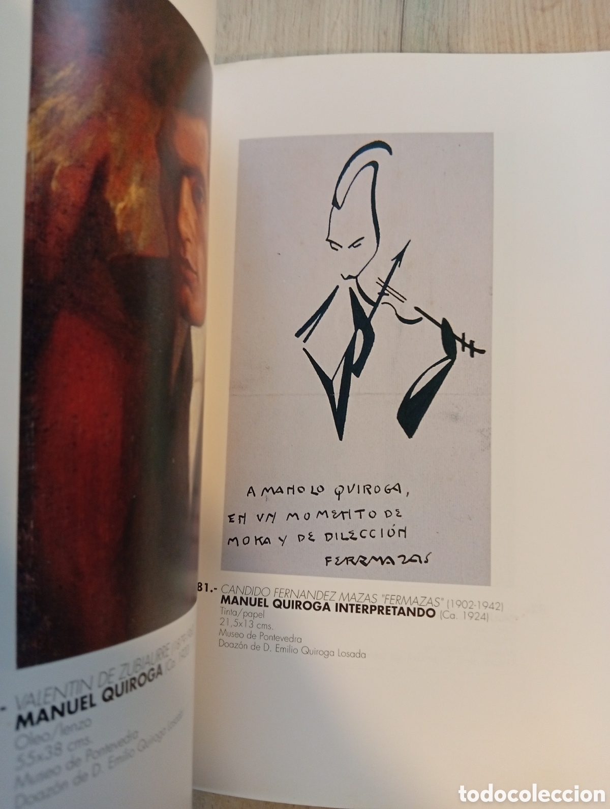 Arte: Libro catalogo Manuel Quiroga Losada - Foto 10