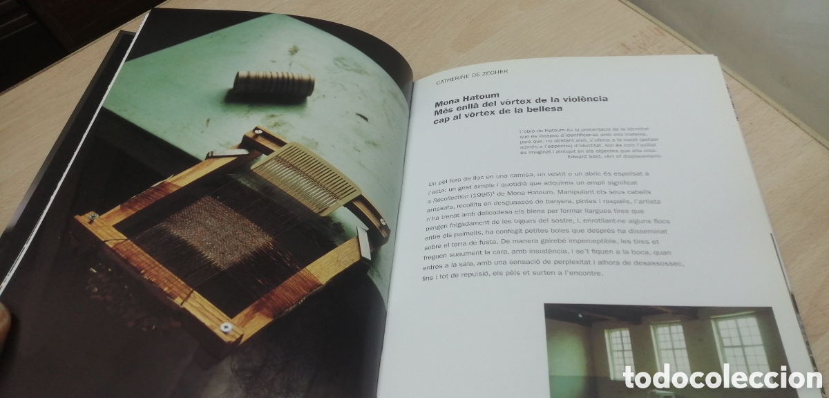 Arte: Mona Hatoum Projecci&oacute; Textos multiling&uuml;es en catal&aacute;n espa&ntilde;ol e ingl&eacute;s - Foto 7