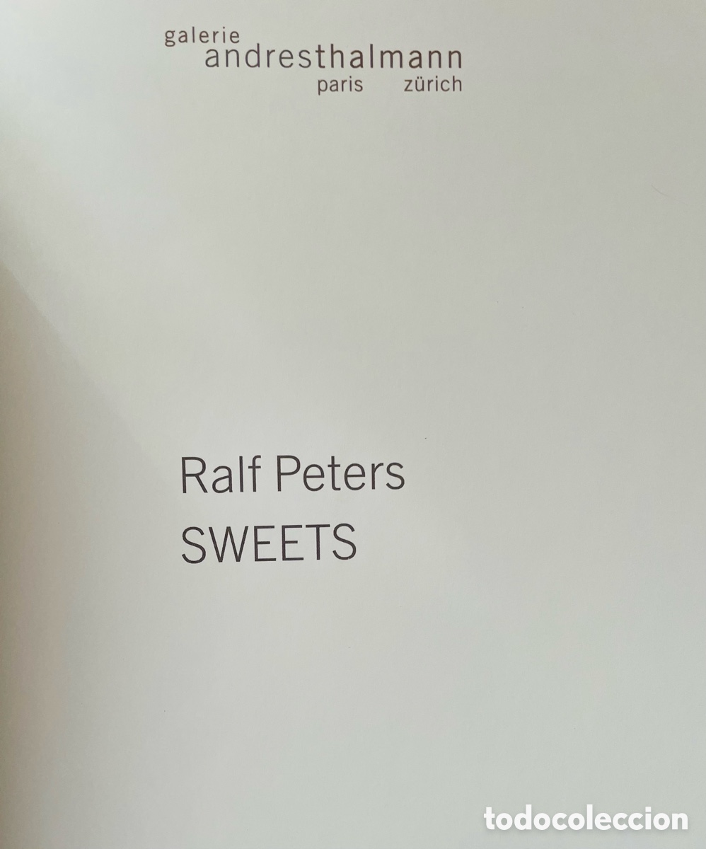 Arte: Rafols Peter Sweets. Catalogo.2025 - Foto 2