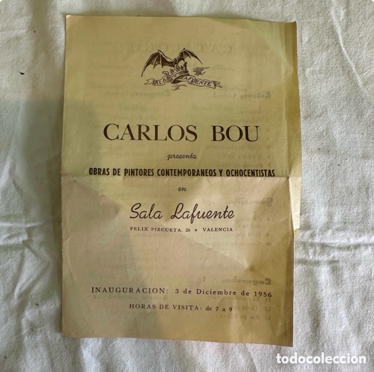 Arte: CARLOS BOU OBRAS DE PINTORES CONTEMPORANEOS Y OCHOCENTISTAS EN SALA LAFUENTE