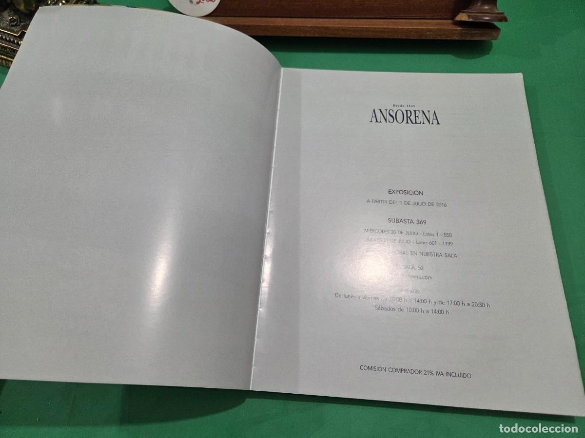 Arte: &rdquo;&rdquo;SUBASTAS ANSOREN&rdquo;&rdquo;....2016...CAT&Aacute;LOGO... - Foto 4