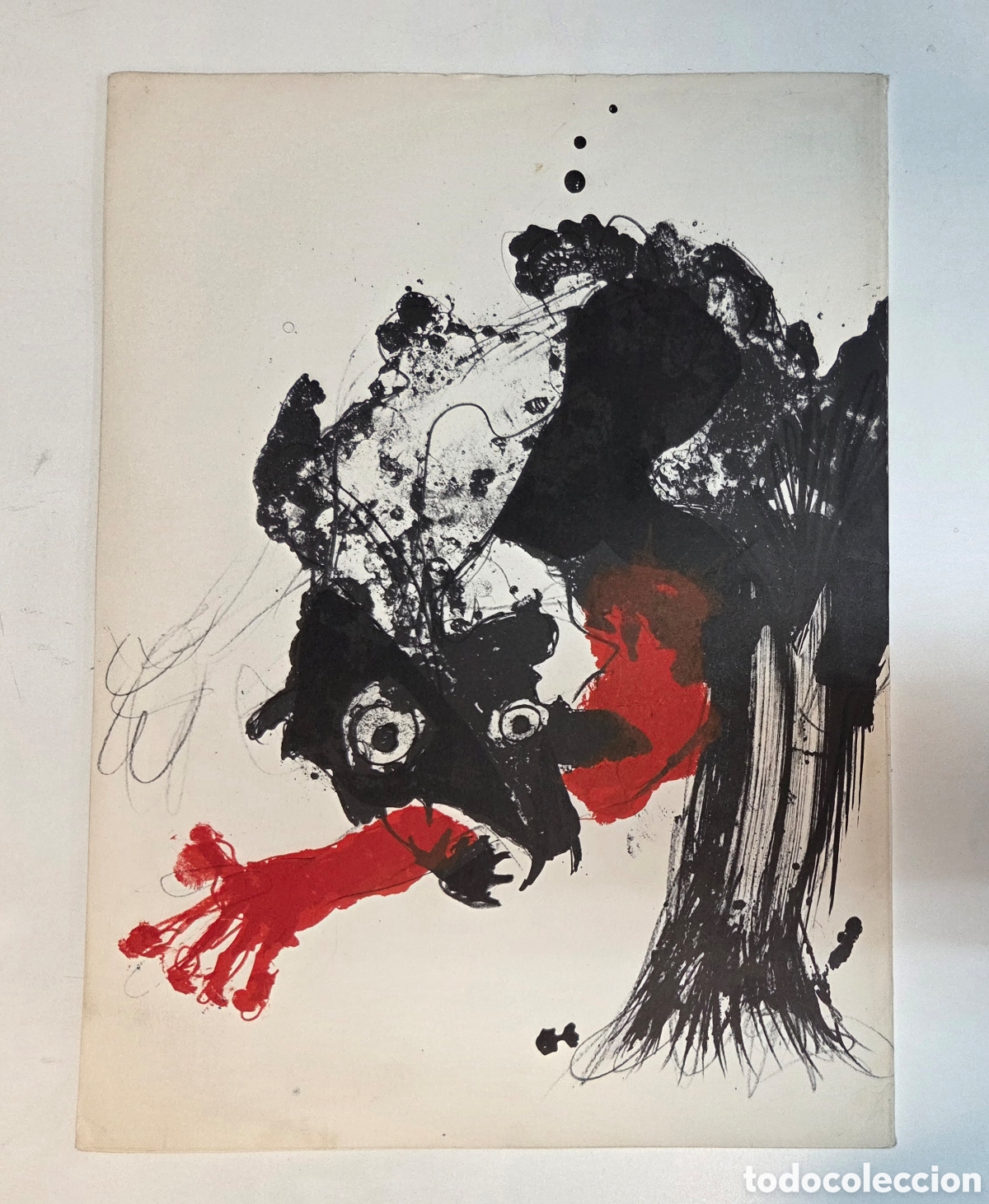 paul rebeyrolle. derrière le miroir. n° 187. 19 - Compra venta en