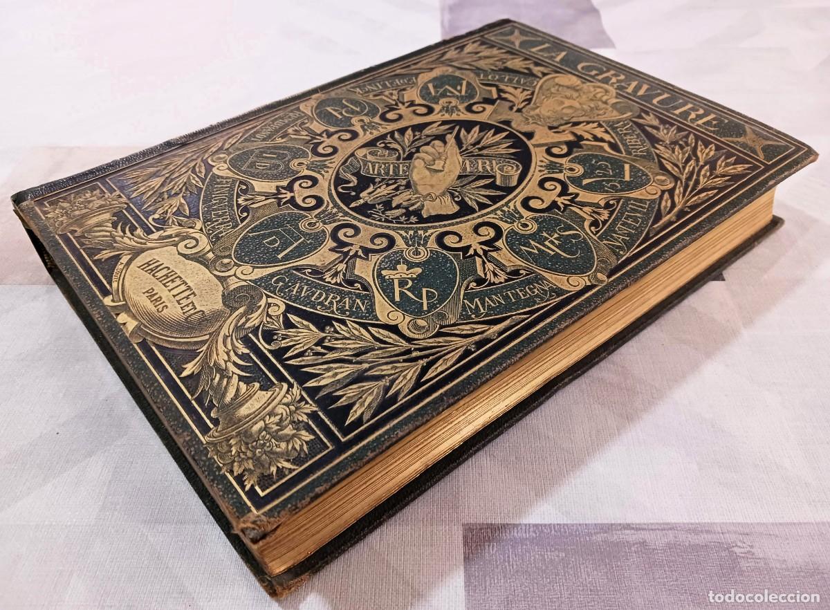 Art: RARO: HISTORIA DEL GRABADO (1880), DE GEORGES DUPLESSIS, CON 73 L&Aacute;MINAS DE GRABADOS ANTIGUOS