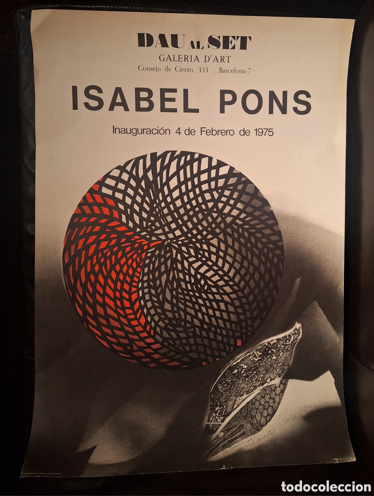 Arte: EXPOSICI&Oacute;N DE ISABEL PONS EN DAU AL SET 1975 - Foto 1