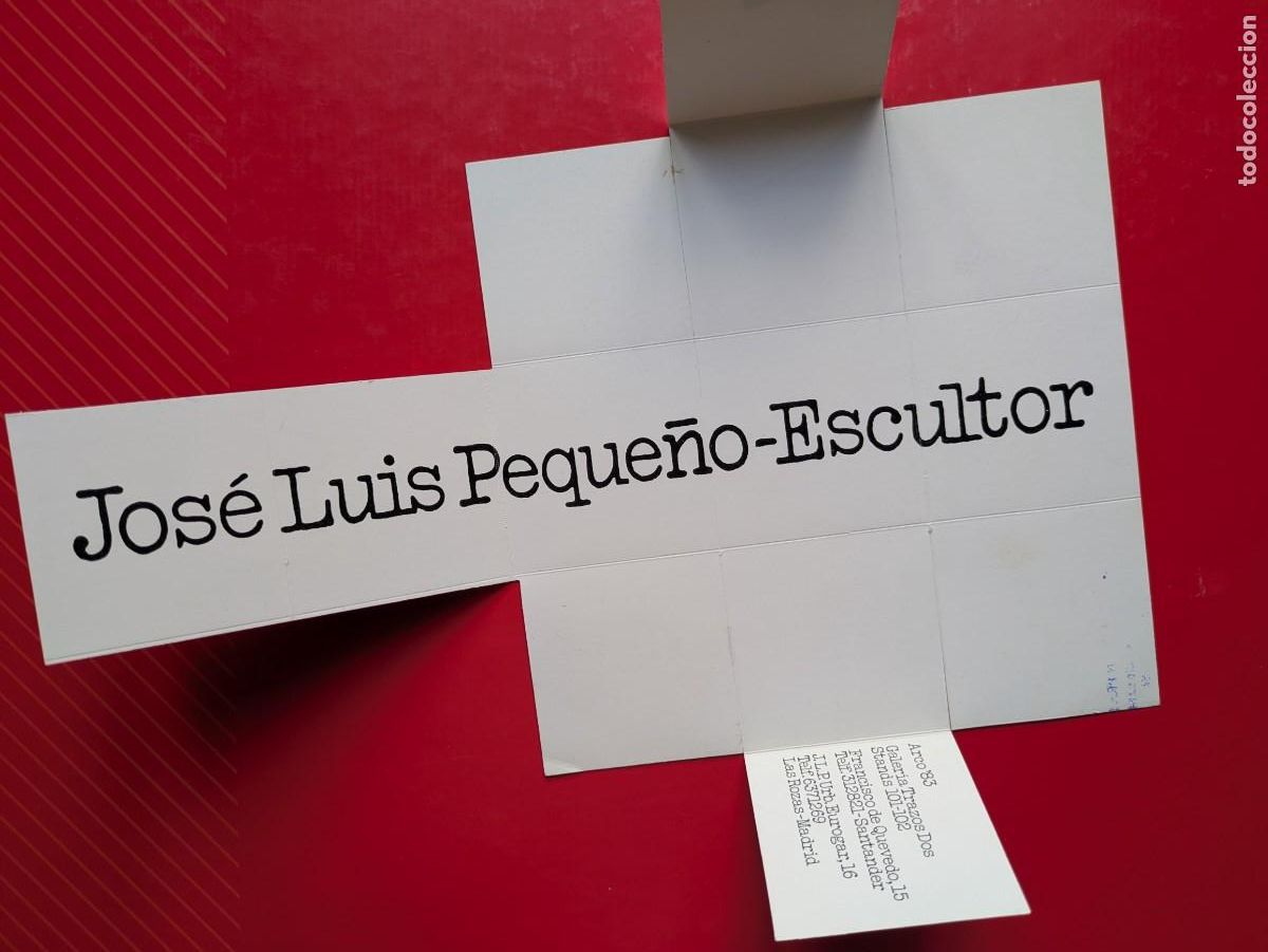 Arte: Jos&eacute; Lu&iacute;s Peque&ntilde;o Escultor - Galer&iacute;a Trazos dos Arco 83