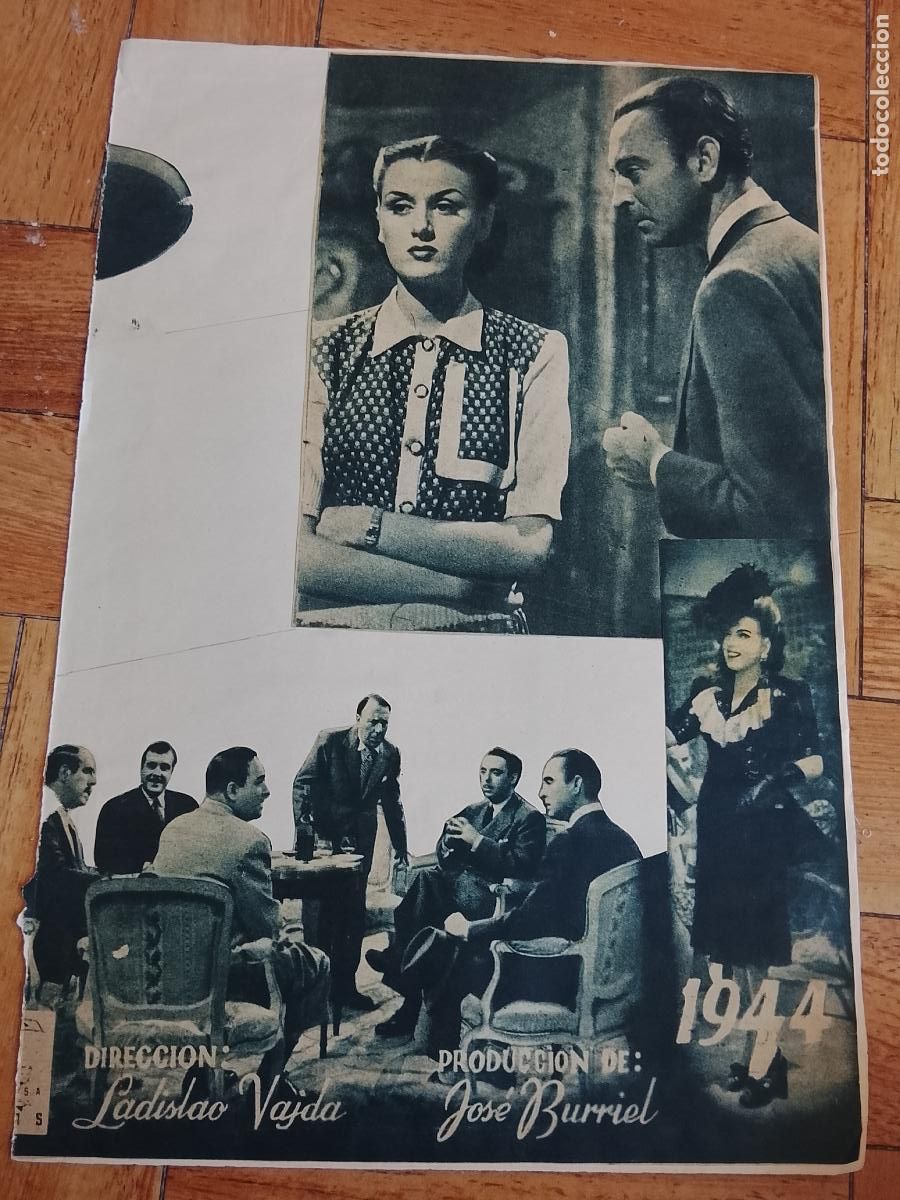 Arte: antiguo collage DE REVISTA VER FOTO ADICIONALES pelicula actor actriz cine HECHO a mano revistas