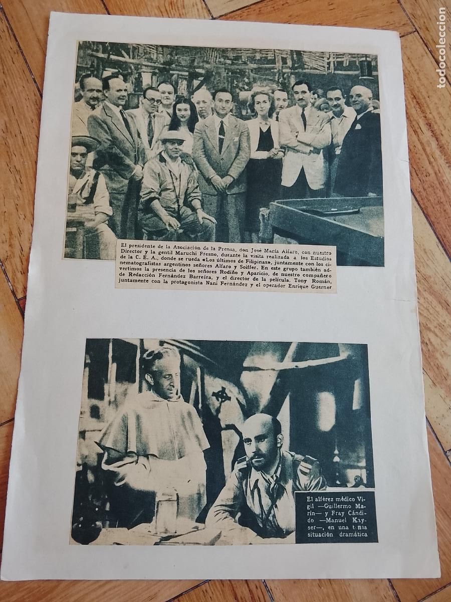 Arte: antiguo collage DE REVISTA VER FOTO ADICIONALES pelicula actor actriz cine HECHO a mano revistas