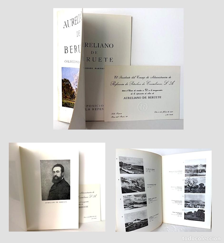 Arte: Aureliano de Beruete. Colecciones particulares (Cat&aacute;logo + Invitaci&oacute;n