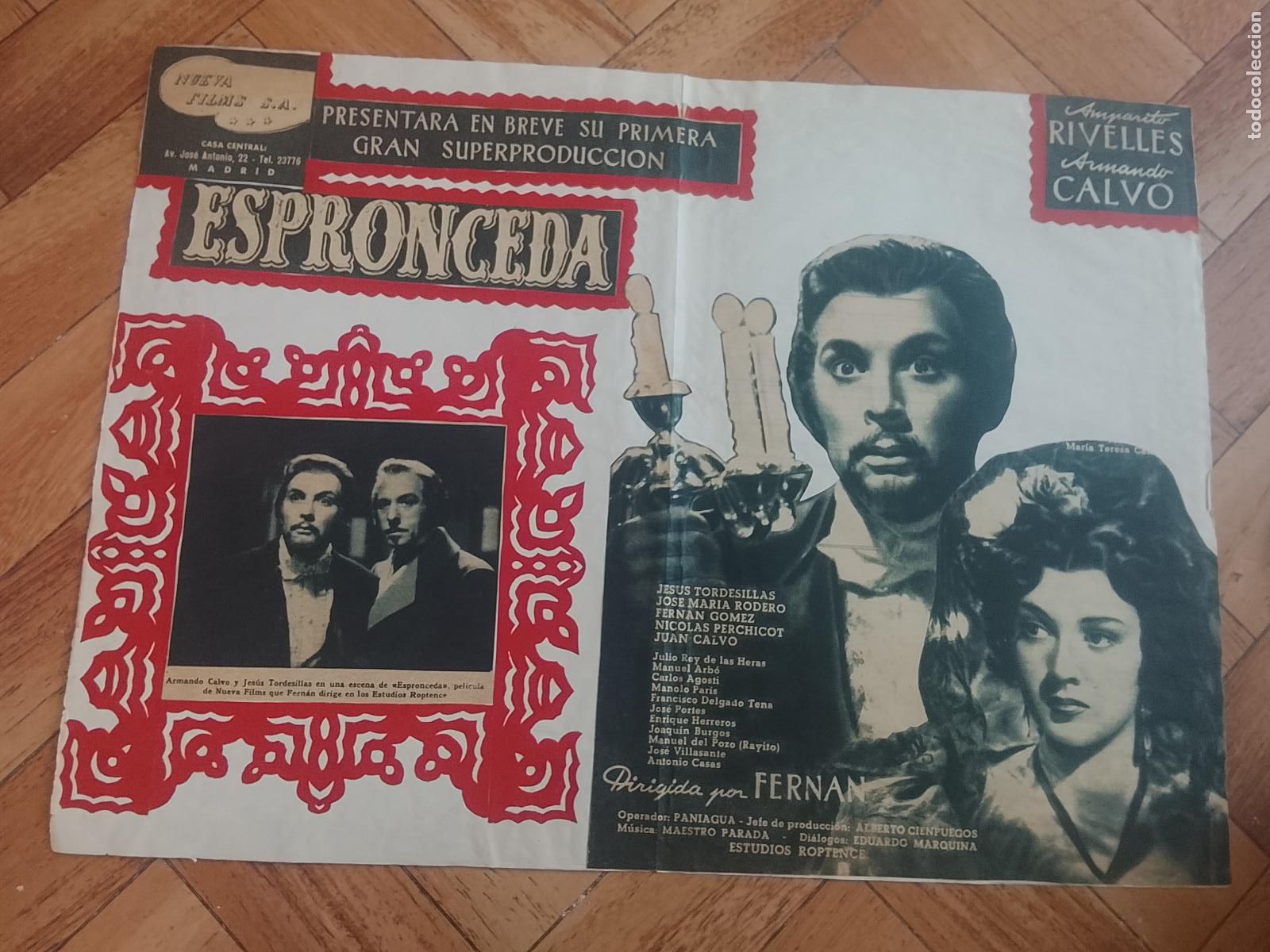 Arte: antiguo collage DE REVISTA VER FOTO ADICIONALES pelicula actor actriz cine HECHO a mano revistas