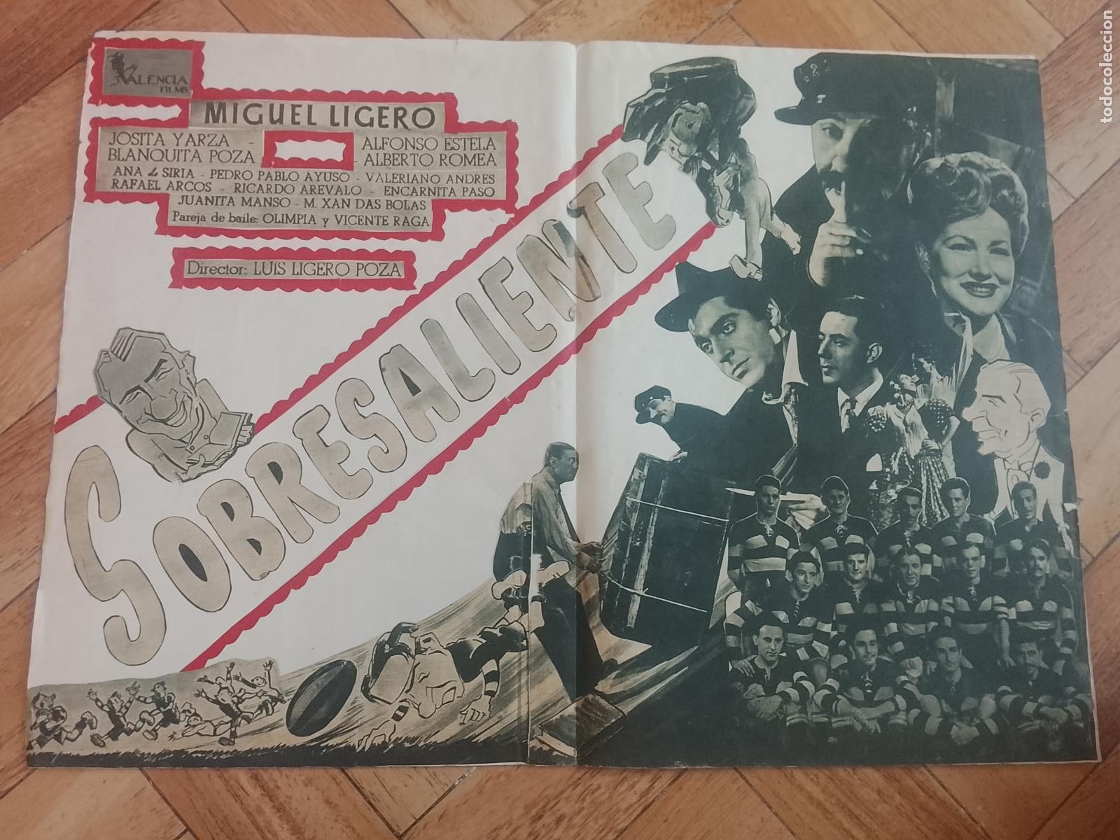 Arte: antiguo collage DE REVISTA VER FOTO ADICIONALES pelicula actor actriz cine HECHO a mano revistas