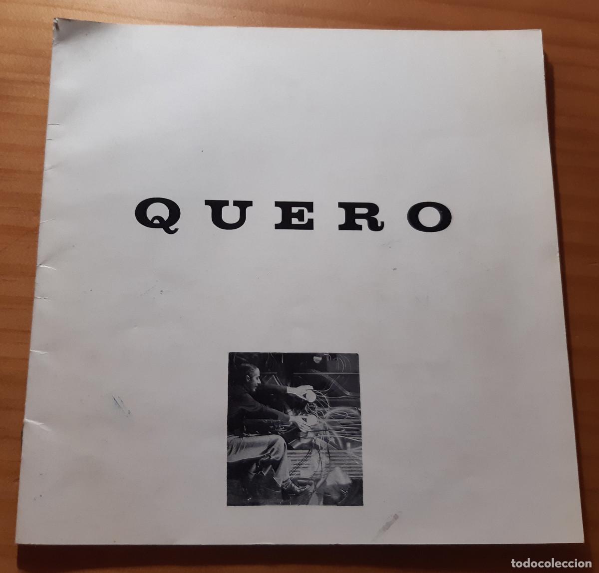 Arte: QUERO - &Oacute;LEOS - EXPOSICI&Oacute;N GALER&Iacute;A PUNTO - A&Ntilde;O 1974 - 22 X 22 CMS. - MUY BUEN ESTADO