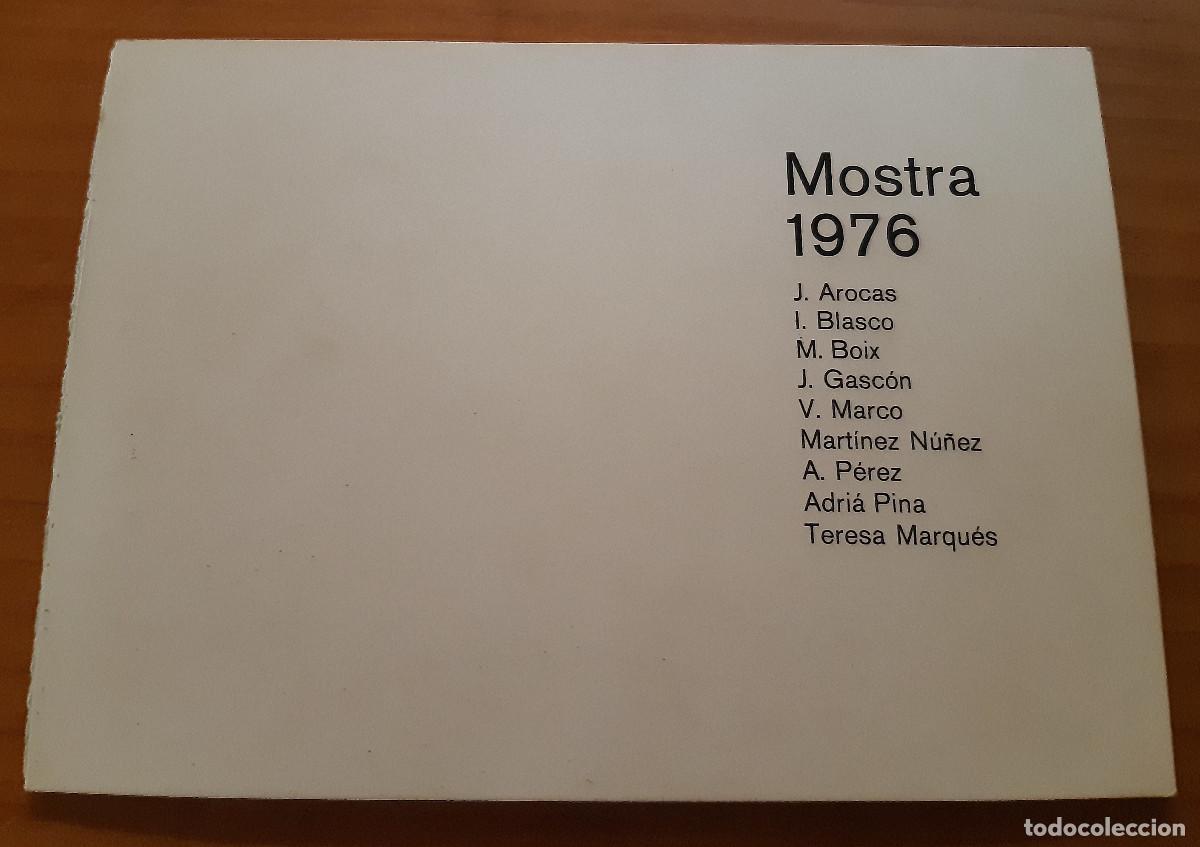 Arte: MOSTRA 1976 - J. AROCAS / I. BLASCO / M. BOIX / J. GASC&Oacute;N / V. MARCO... - PERFECTO ESTADO