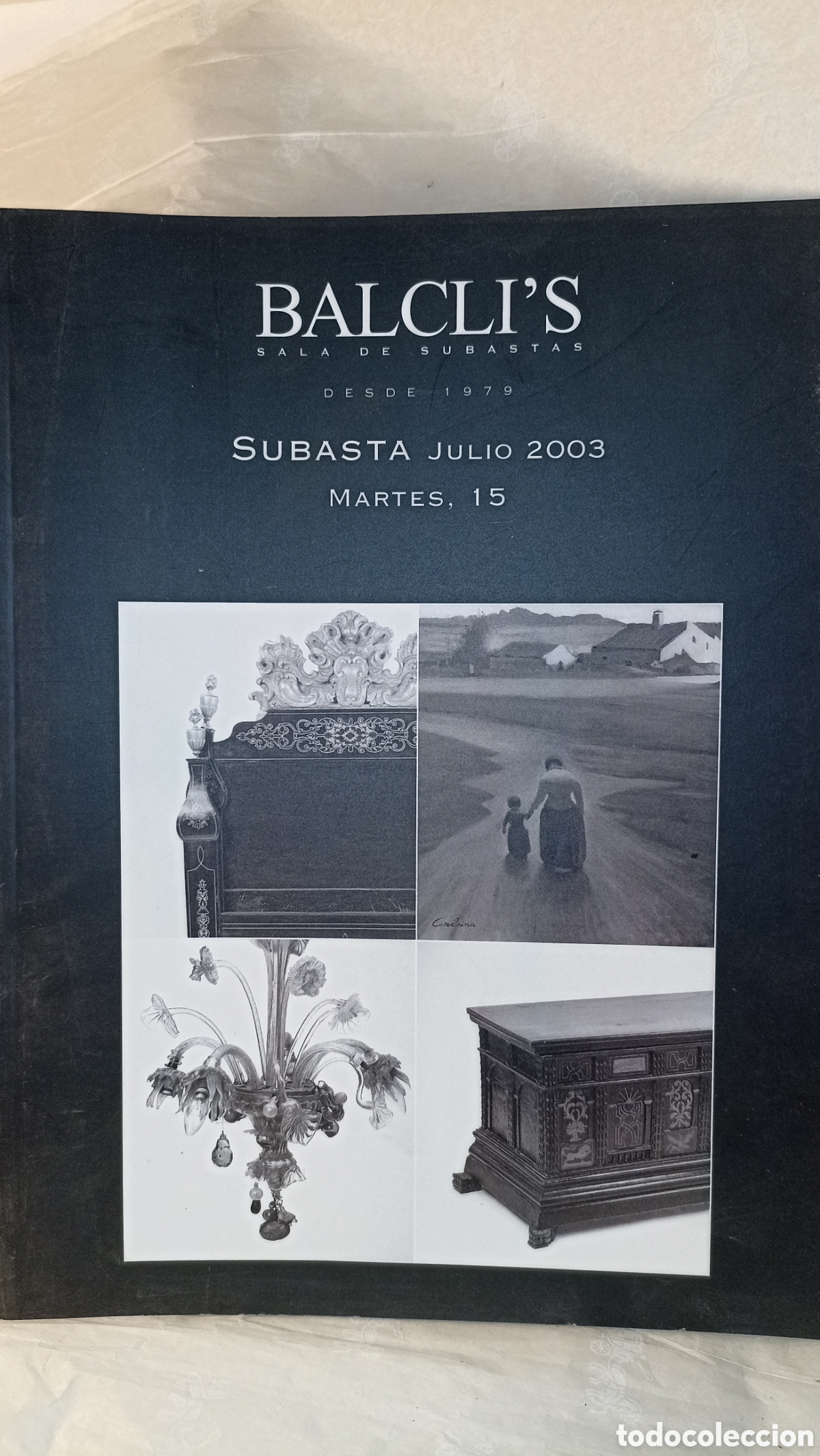 Arte: Lote 14 Cat&aacute;logos Subastas BALCLI&rsquo;S (2001-2004) - Colecci&oacute;n Impecable - Foto 5