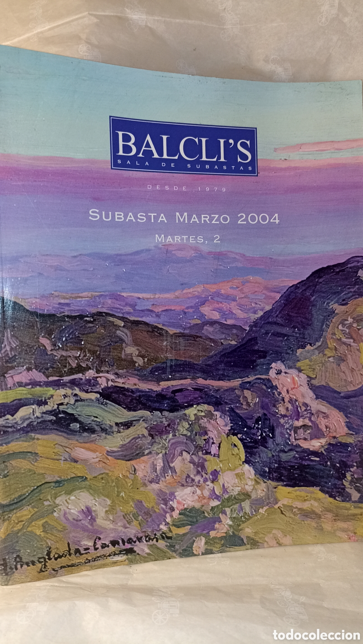 Arte: Lote 14 Cat&aacute;logos Subastas BALCLI&rsquo;S (2001-2004) - Colecci&oacute;n Impecable - Foto 9