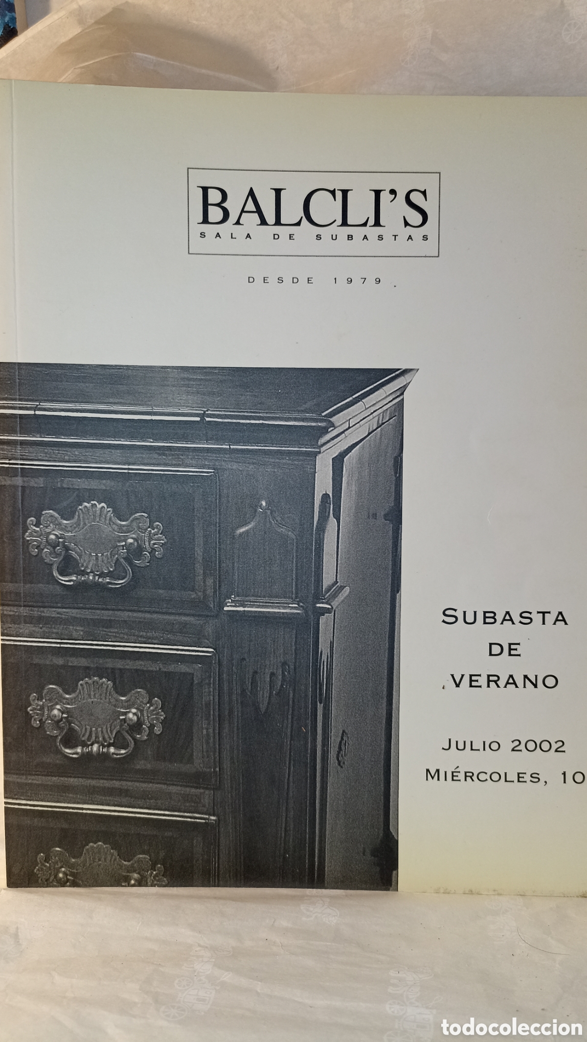 Arte: Lote 14 Cat&aacute;logos Subastas BALCLI&rsquo;S (2001-2004) - Colecci&oacute;n Impecable - Foto 15