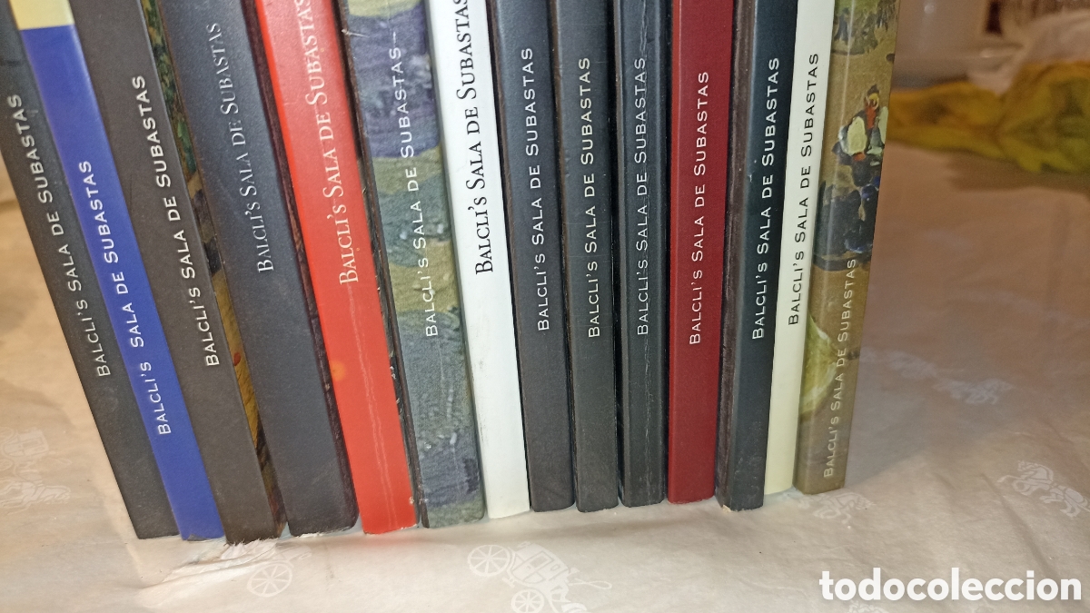 Arte: Lote 14 Cat&aacute;logos Subastas BALCLI&rsquo;S (2001-2004) - Colecci&oacute;n Impecable