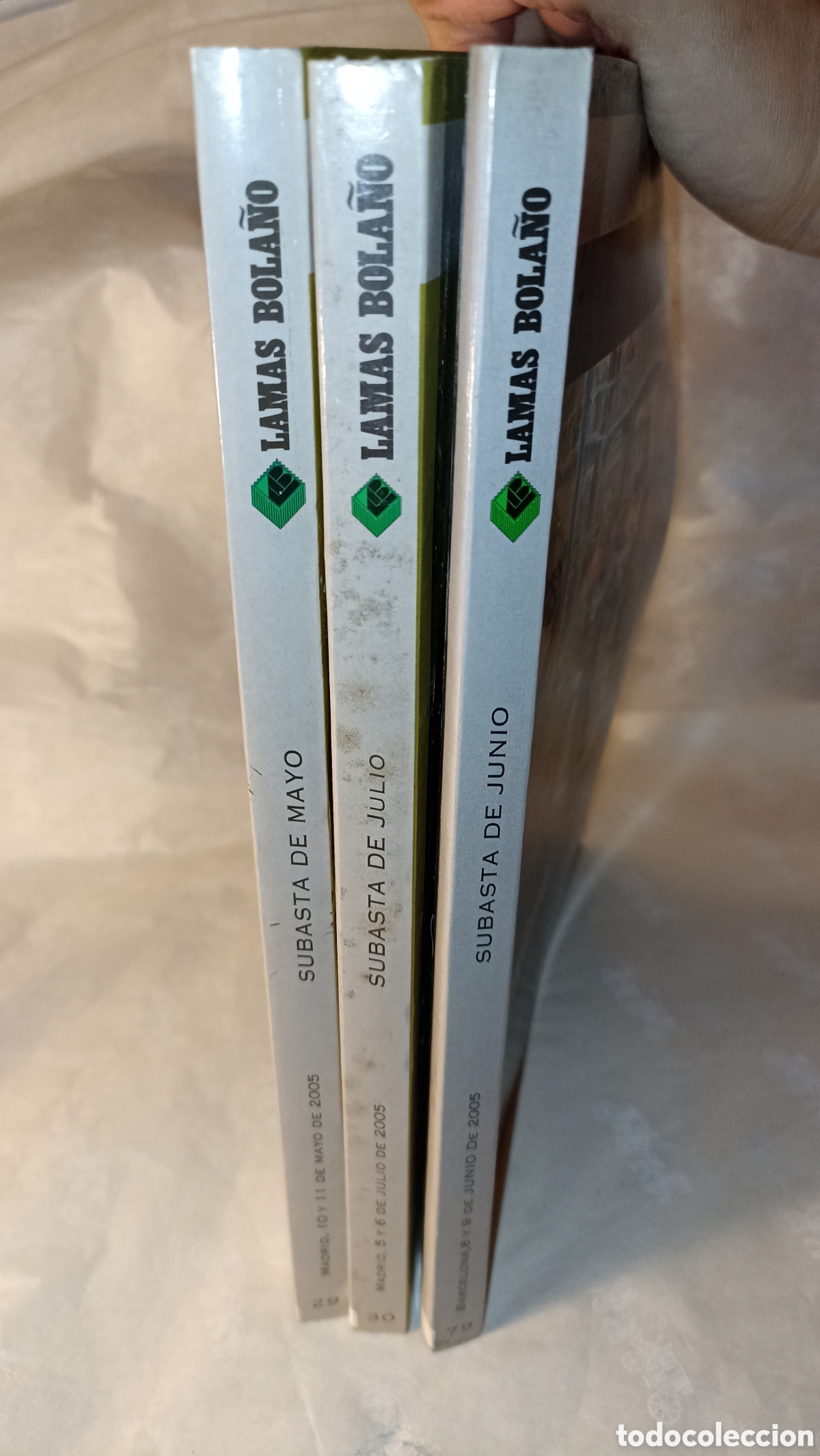 Arte: Tres cat&aacute;logos Lamas Bola&ntilde;os 2005