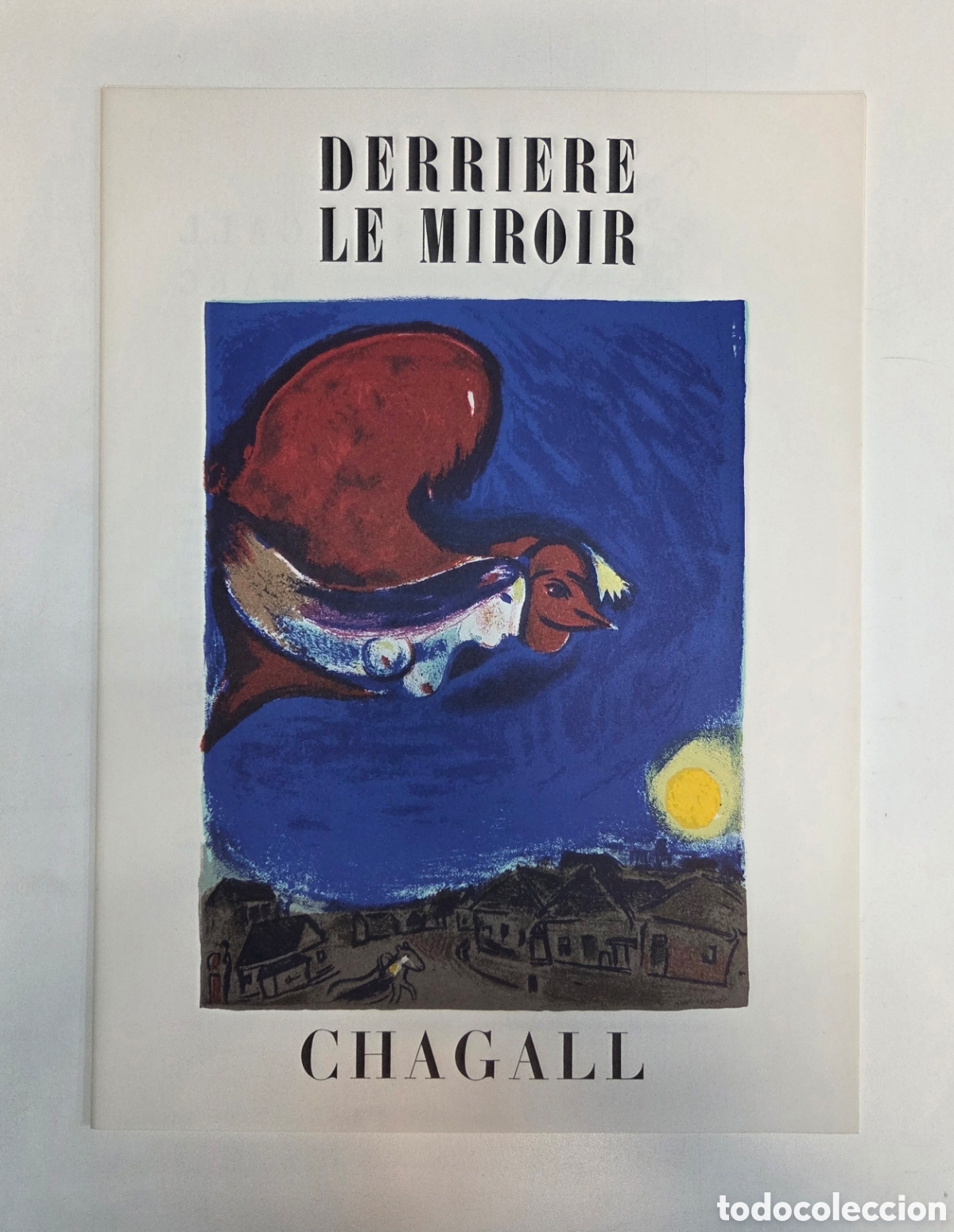 Arte: Marc Chagall. Derriere Le Miroir N&ordm; 27-28.