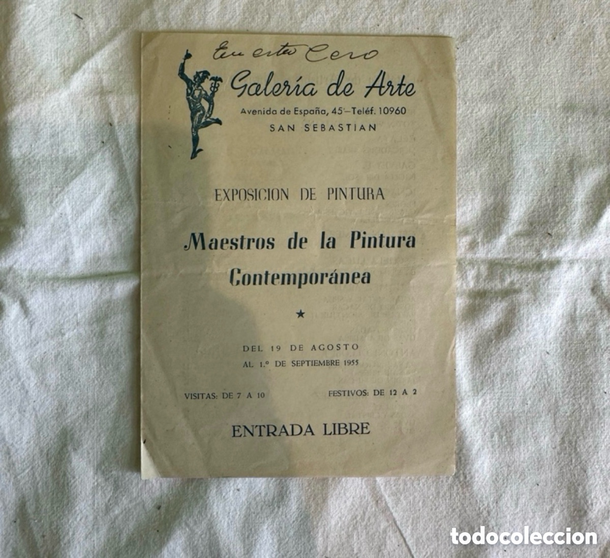 Arte: EXPOSICION DE PINTURA Galer&iacute;a de Arte Maestros de la Pintura Contempor&aacute;nea