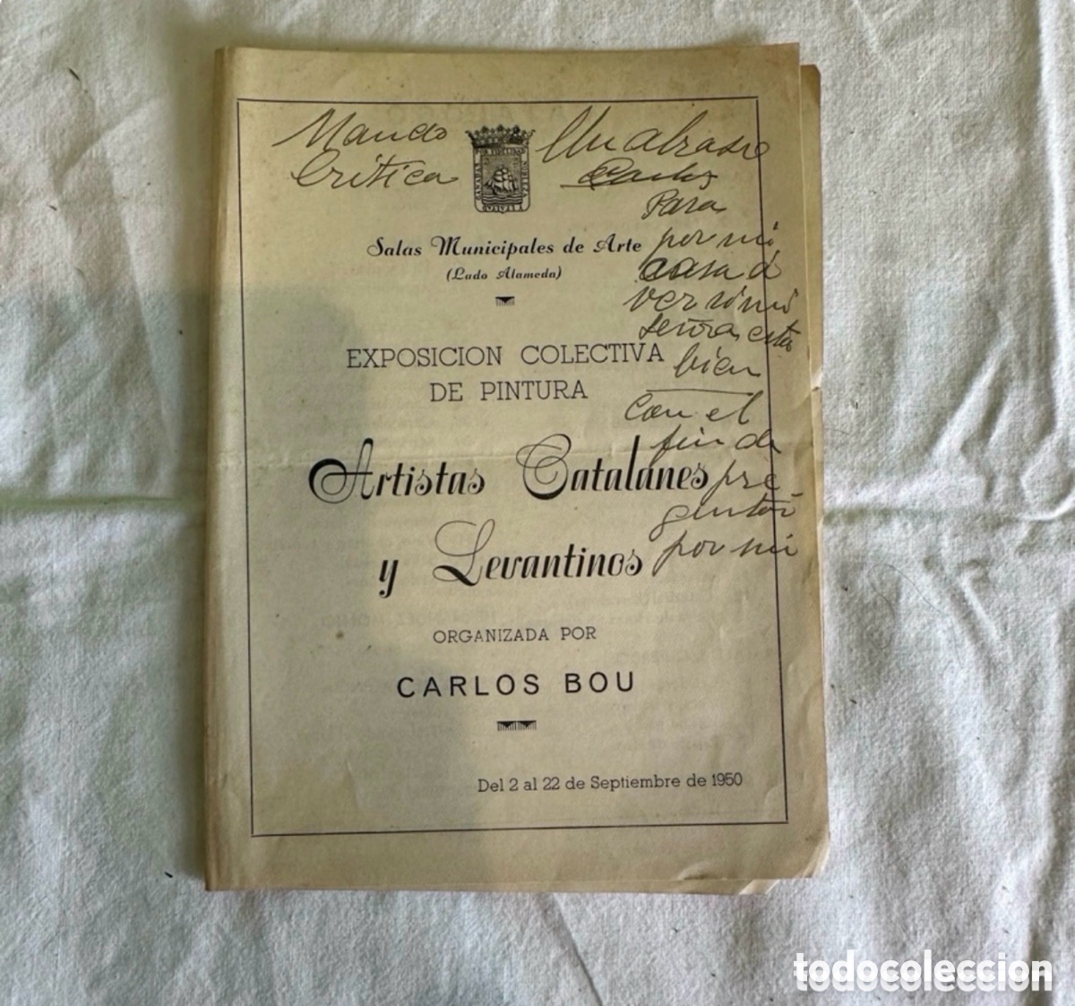 Arte: EXPOSICION DE PINTURA Artistas Catulanes CIRCULO CULTURAL Y ATENEO