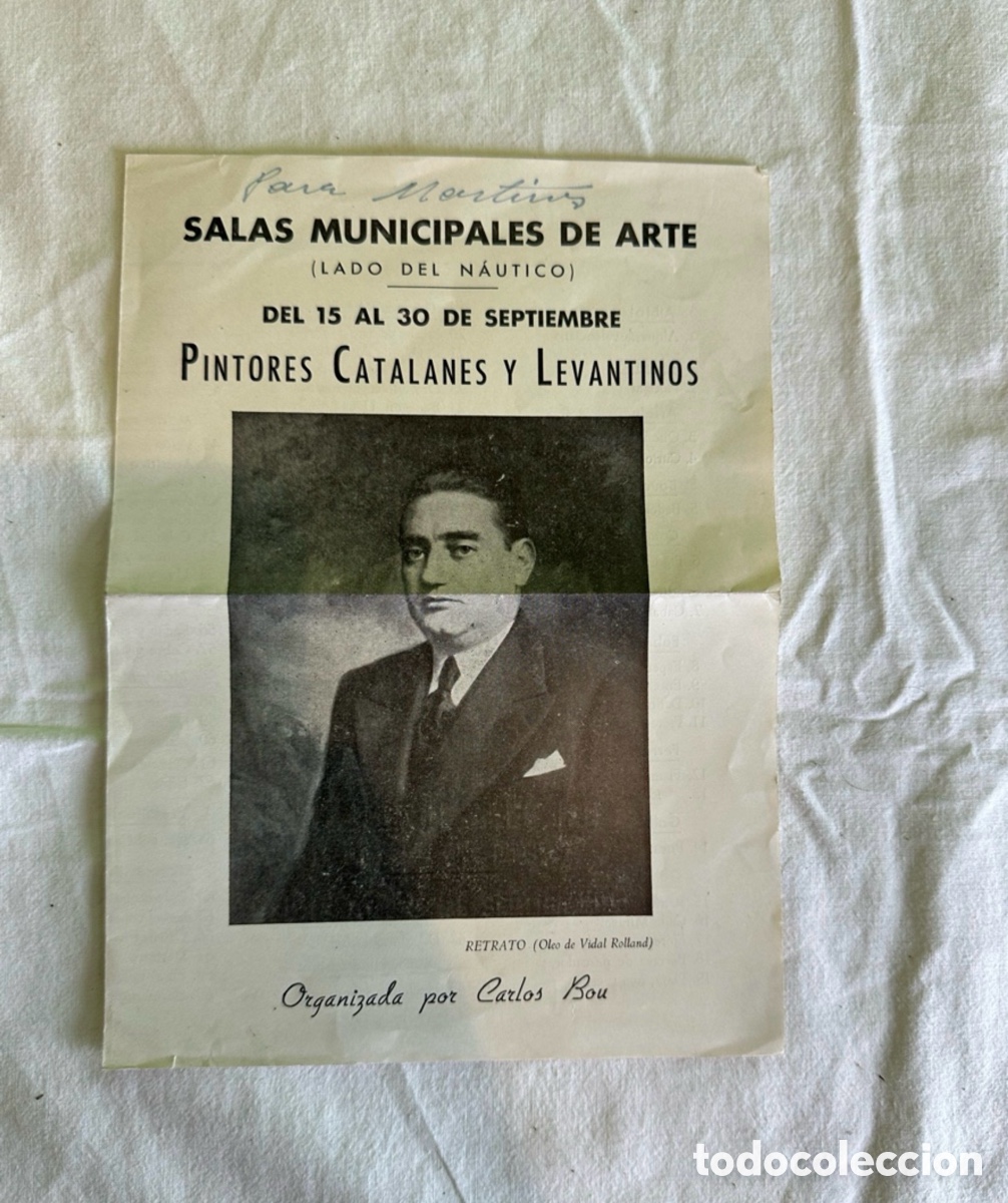 Arte: SALAS MUNICIPALES De CARLOS BOU ARTE PINTORES CATALANES Y LEVANTINOS