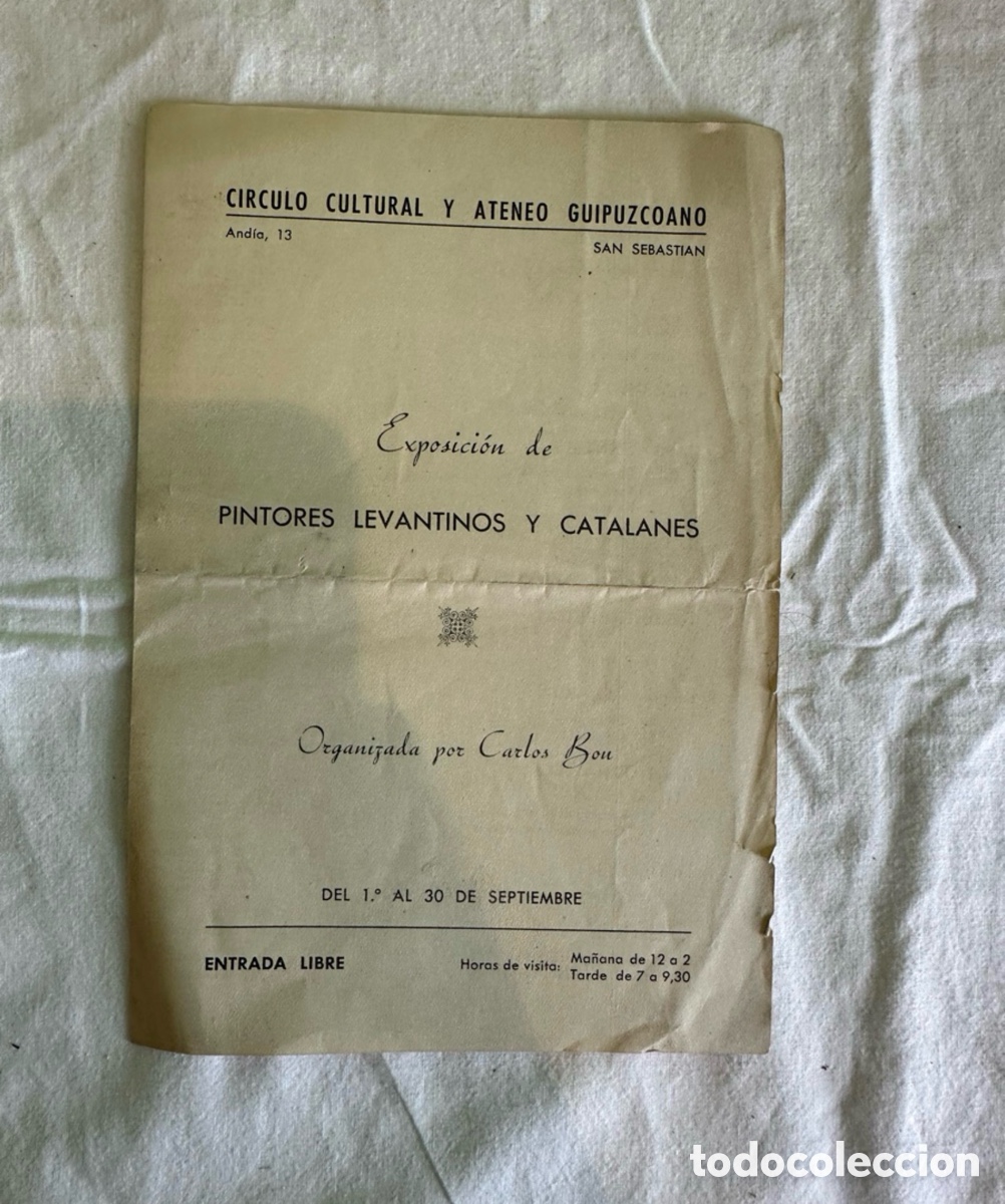 Arte: Exposici&oacute;n de PINTORES LEVANTINOS Y CATALANES