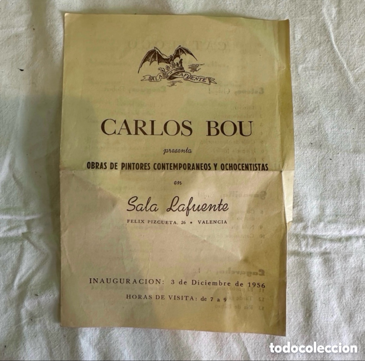 Arte: CARLOS BOU OBRAS DE PINTORES CONTEMPORANEOS Y OCHOCENTISTAS EN SALA LAFUENTE