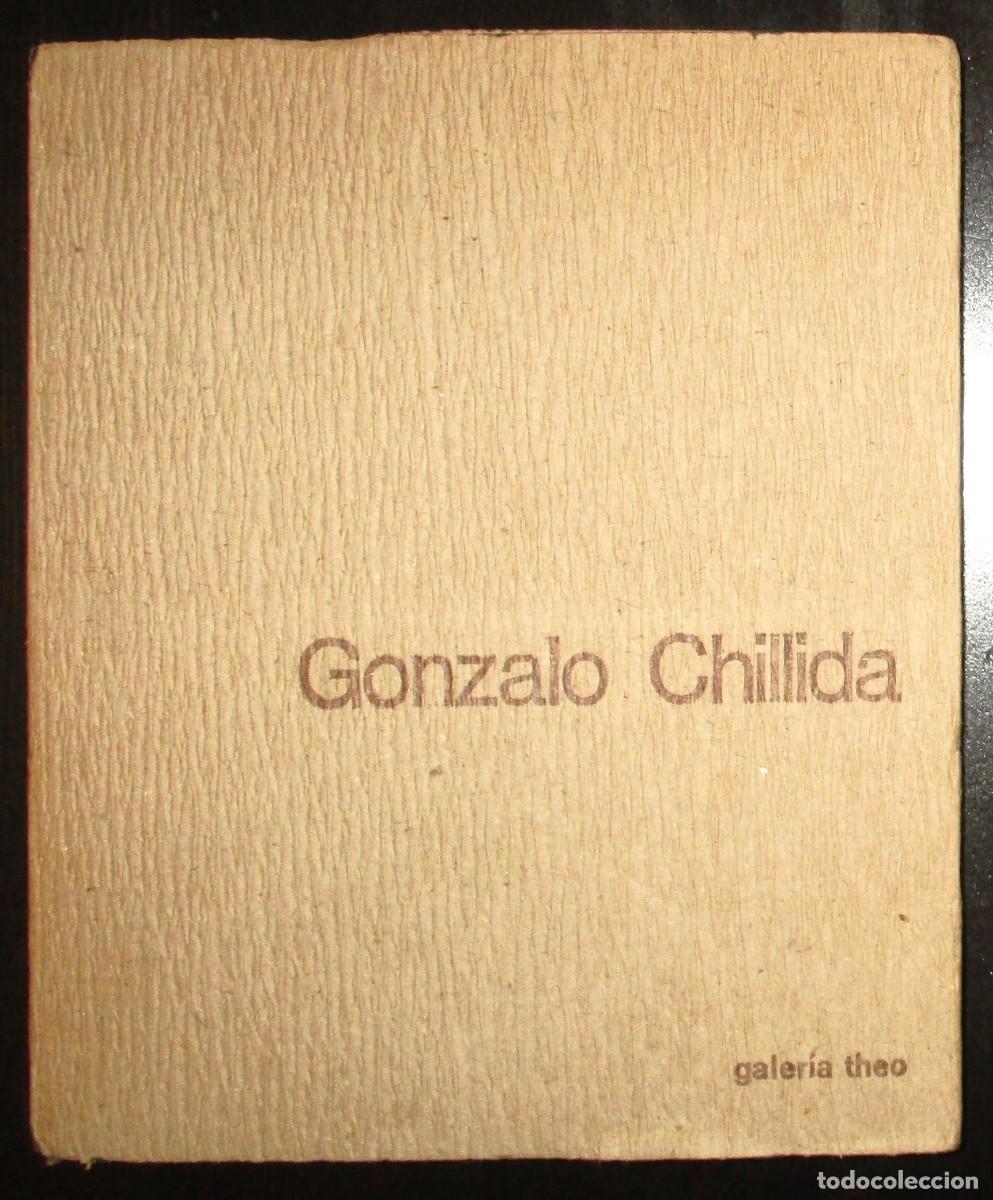 Arte: GONZALO CHILLIDA. CAT&Aacute;LOGO DE LA EXPOSICI&Oacute;N DE 1979 EN LA GALER&Iacute;A THEO. TEXTO DE GABRIEL CELAYA.