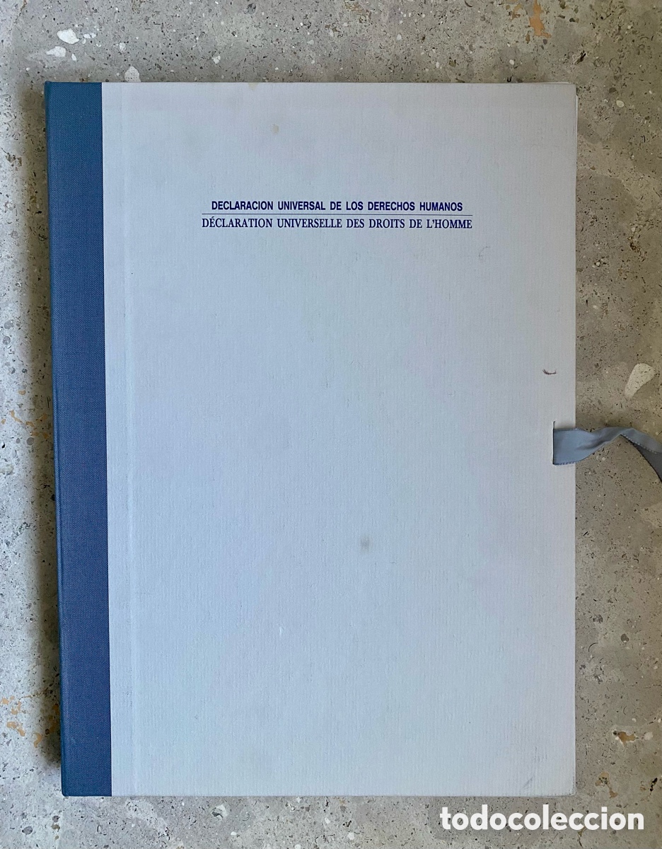 Arte: Declaraci&oacute;n Universal Derechos Humanos T&agrave;pies Chillida Canogar Saura Guerrero