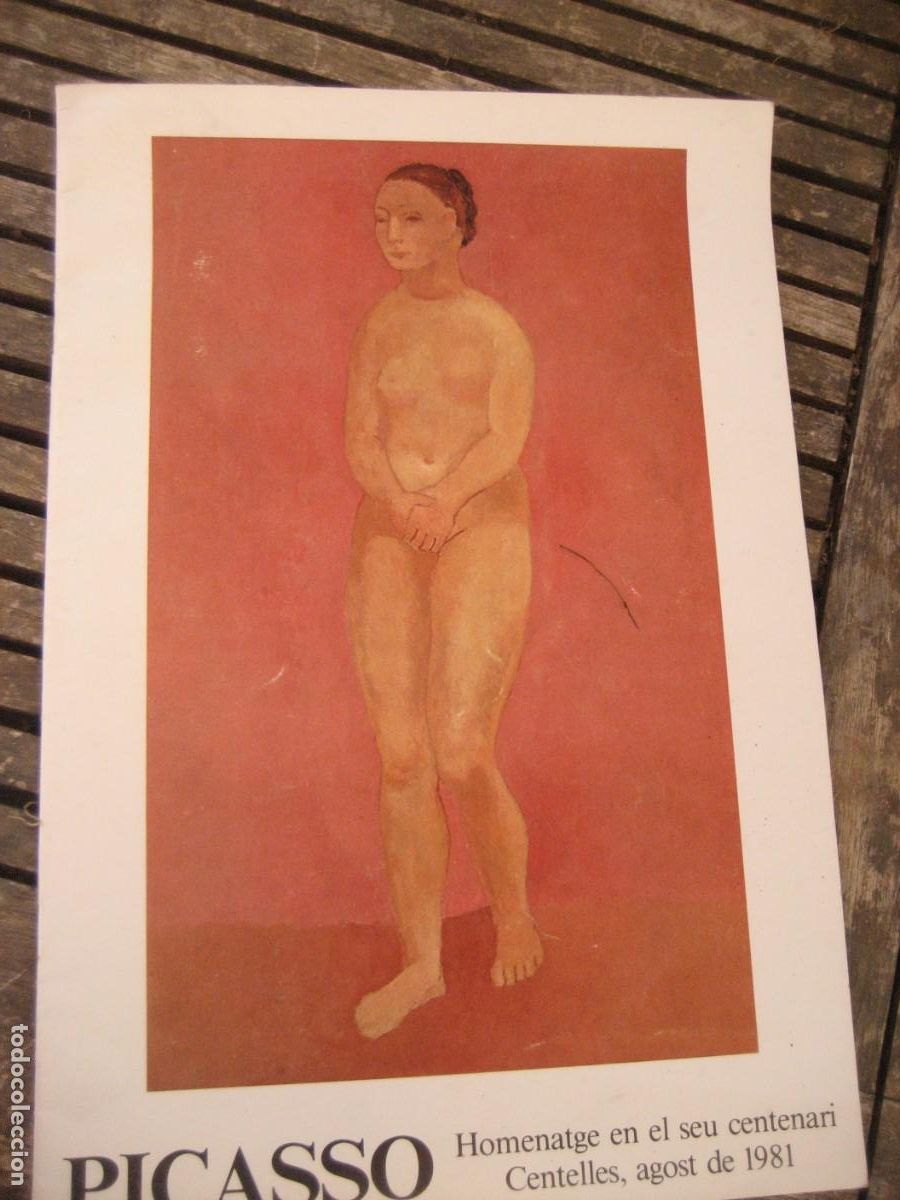 Arte: Picasso . catalogo . Homenatge en el seu centenari . centelles 1981