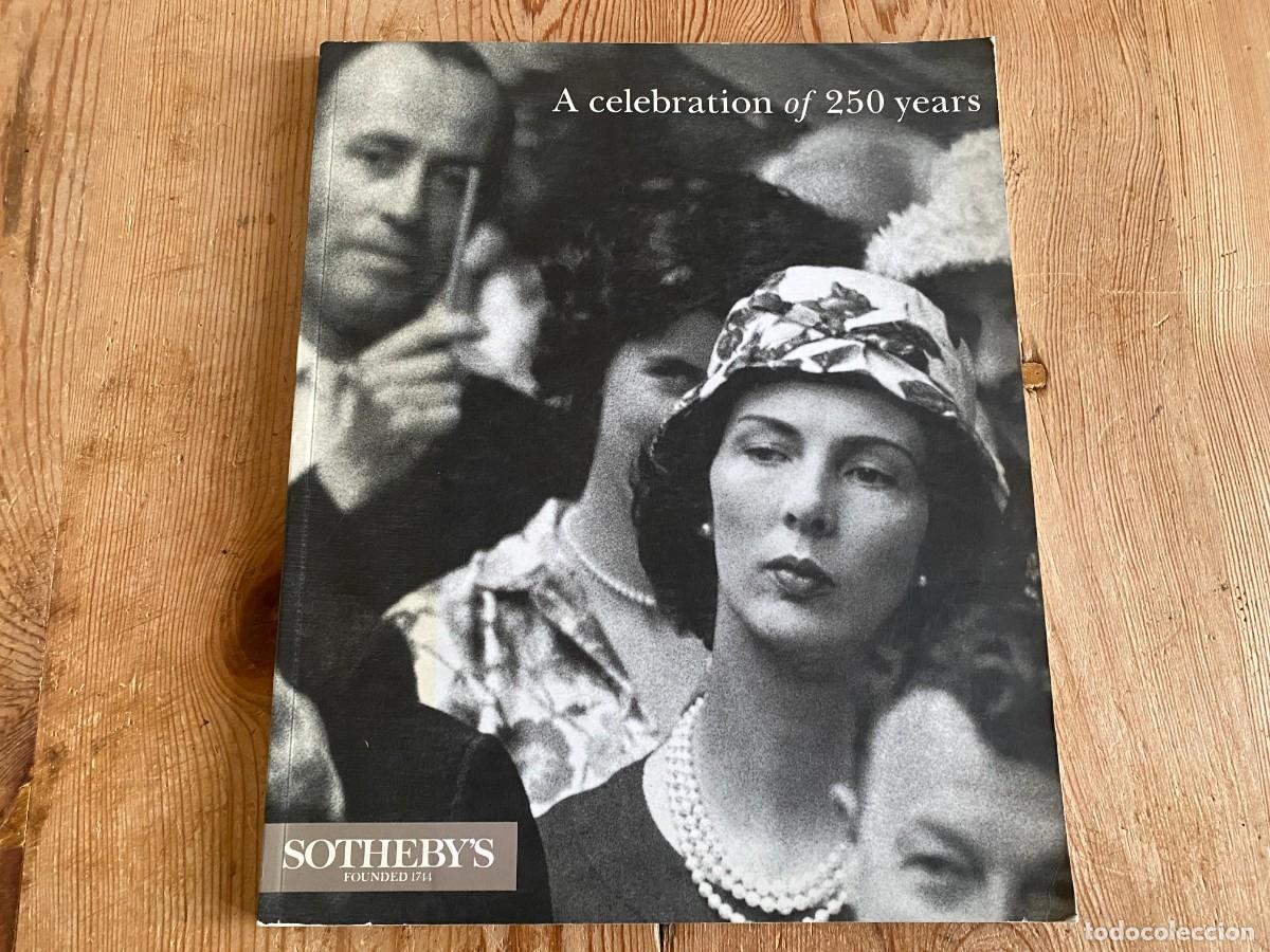Arte: Revista SOTHEBY'S Fundada en 1744 - A CELEBRATION OF 250 YEARS - En ingl&eacute;s