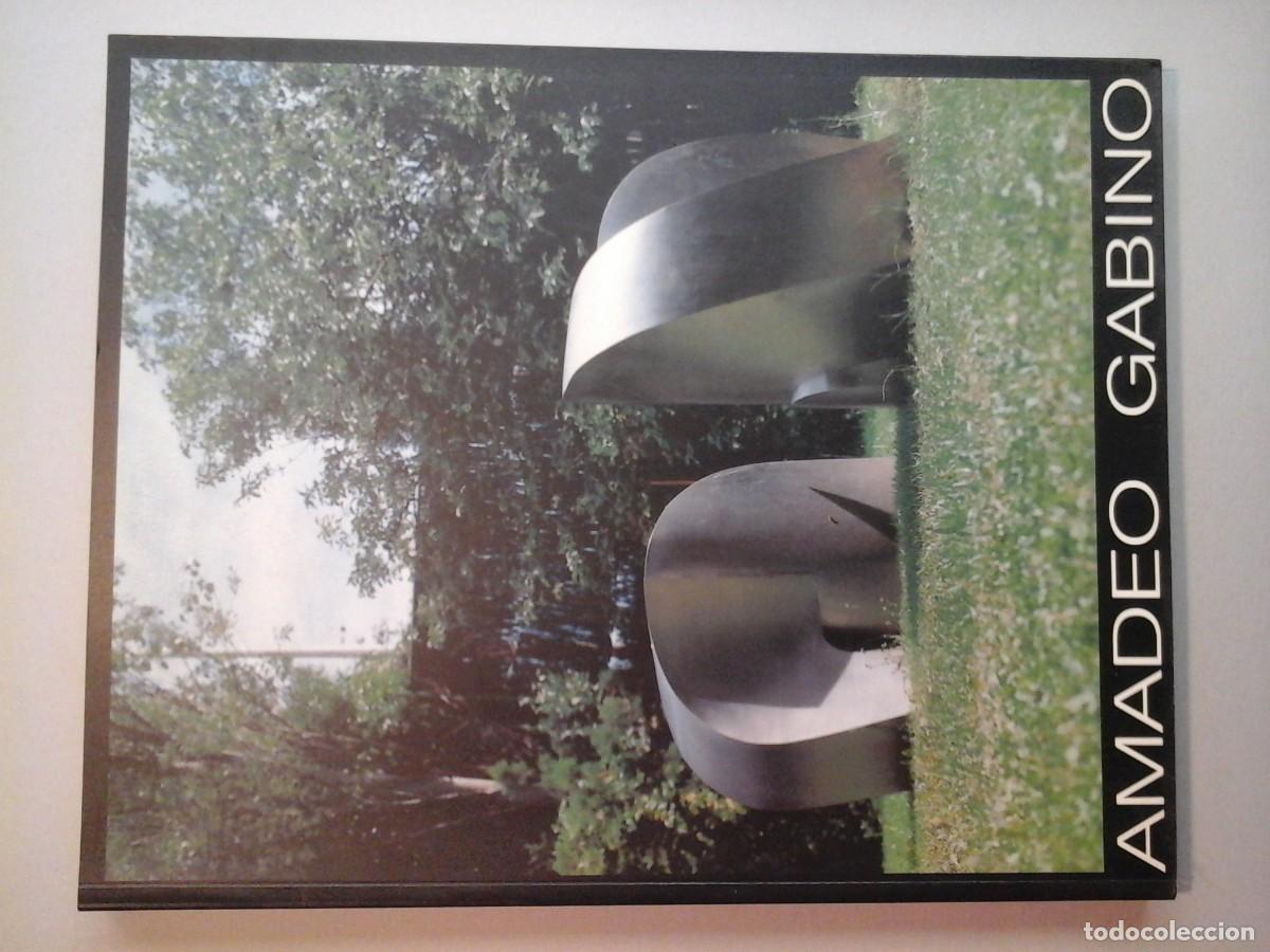 Arte: AMADEO GABINO. KUNSTHALLE MANNHEIM. DEDICADO Y FIRMADO CON DIBUJO. ESCULTURA. RARO
