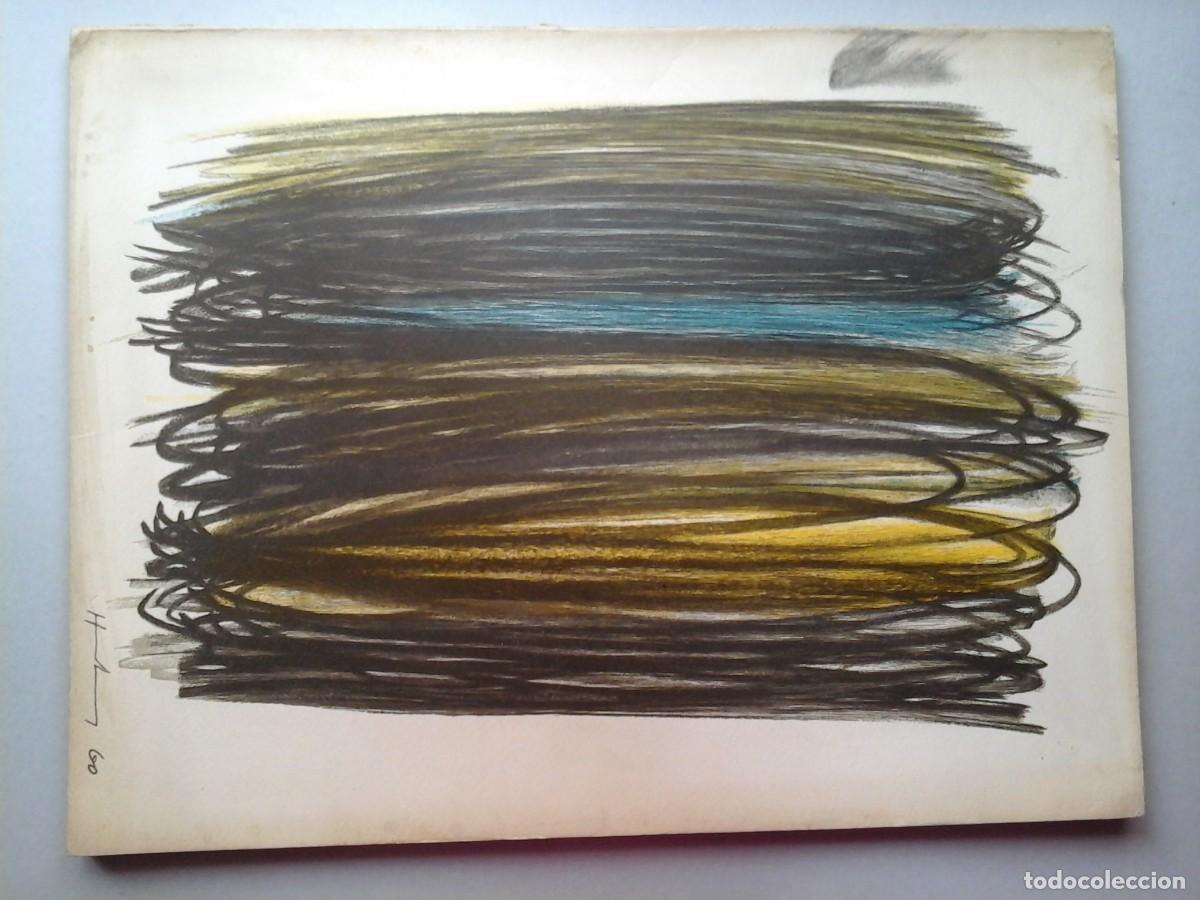 Arte: HANS HARTUNG. GALERIE DE FRANCE 1960. EJEMPLAR NUMERADO. PINTURA. ABSTRACCI&Oacute;N. VANGUARDIAS