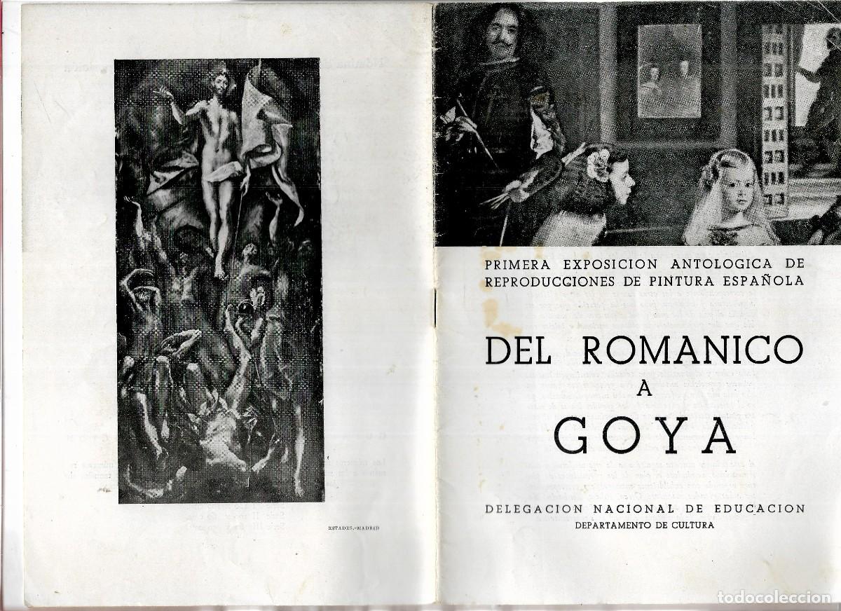 Arte: PRIMERA EXPOSICION PINTURAS ESPA&Ntilde;OLA DEL ROMANICO A GOYA