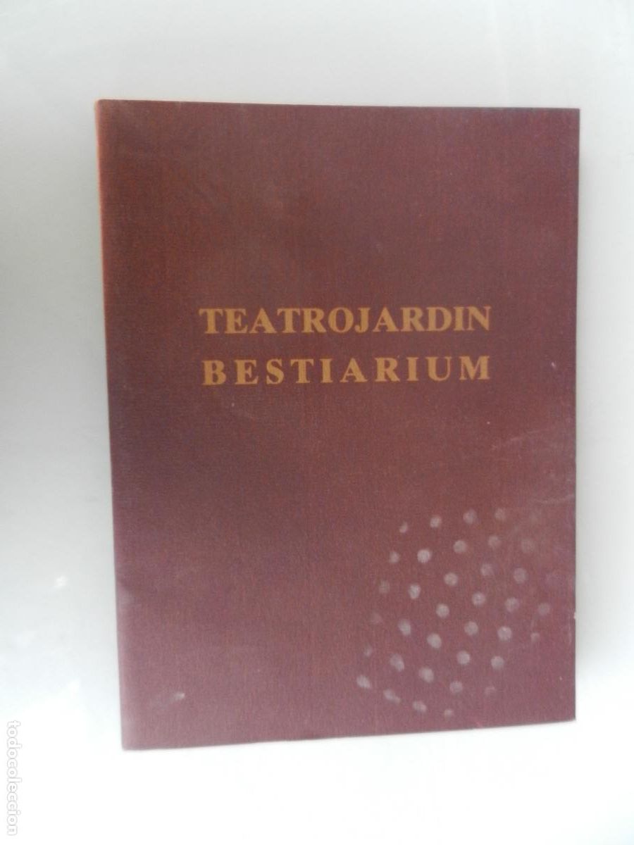 Arte: TEATROJARDIN BESTIARIUM - CASINO DE LA EXPOSICI&Oacute;N SEVILLA - CAT&Aacute;LOGO OFICIAL-JUNTA DE ANDALUC&Iacute;A 1989
