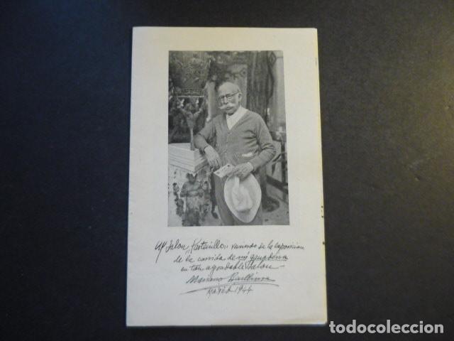 Arte: MARIANO BENLLIRE ESCULTOR FOLLETO EXPOSICION LA CORRIDA DE TOROS DESPLEGABLE