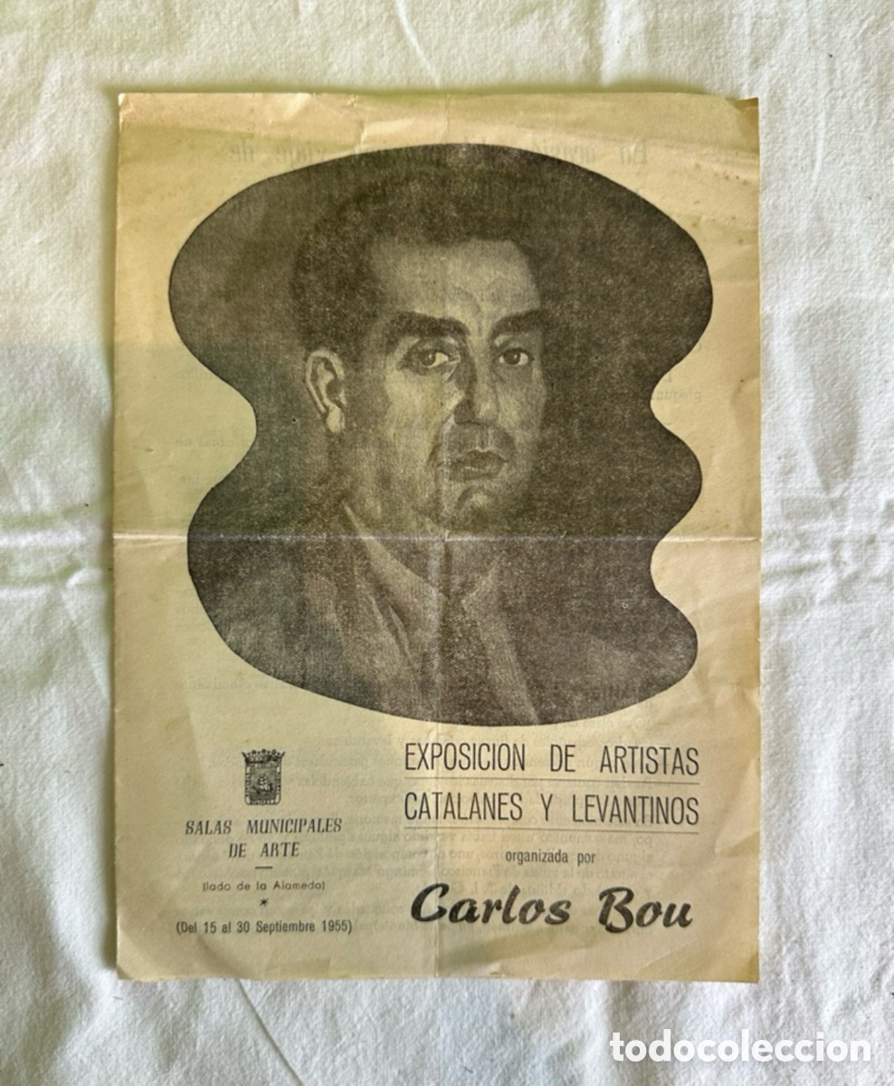 Arte: EXPOSICION DE ARTISTAS CATALANES Y LEVANTINOS 1955.