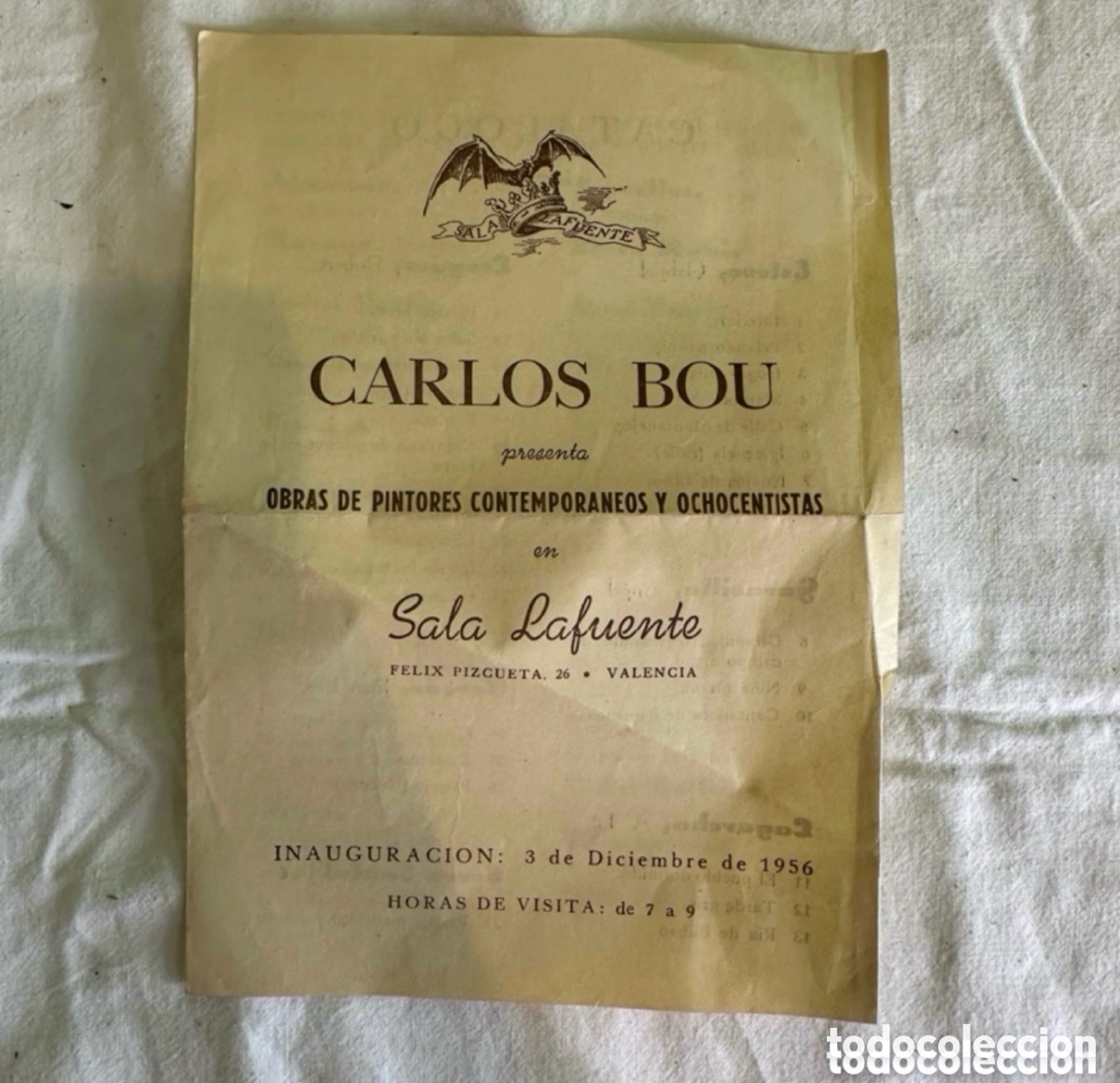 Arte: CARLOS BOU OBRAS DE PINTORES CONTEMPORANEOS Y OCHOCENTISTAS EN SALA LAFUENTE.