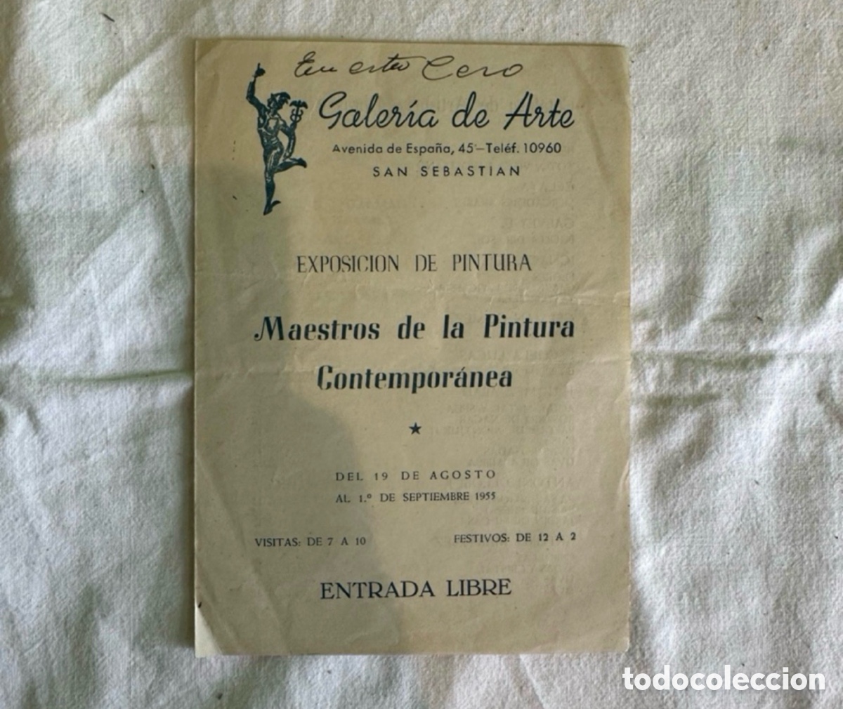 Art: EXPOSICION DE PINTURA Galer&iacute;a de Arte Maestros de la Pintura Contempor&aacute;nea.