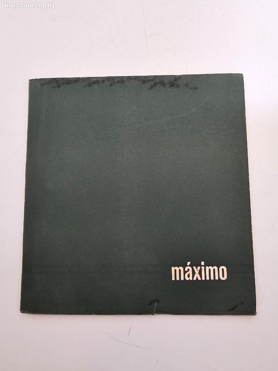Arte: MAXIMO DE PABLO, CUADERNO DE ARTE ATENEO MADRID 1961, (20X19)