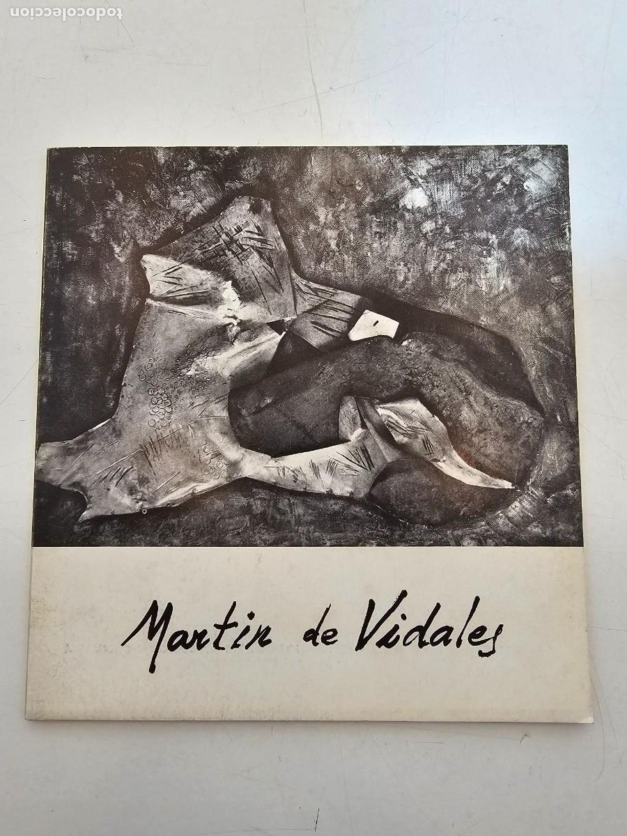 Arte: MARTIN DE VIDALES, CUADERNO DE ARTE ATENEO MADRID 1963, (20X19)