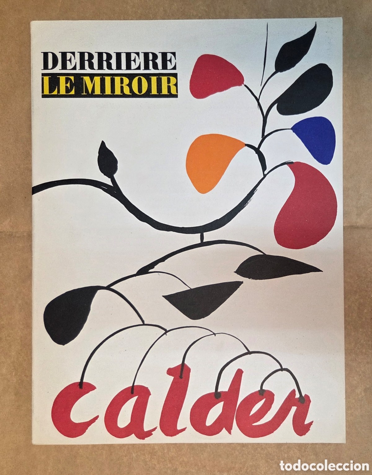 Arte: Alexander Calder. Derriere le Miroir No. 69-70. 1954.