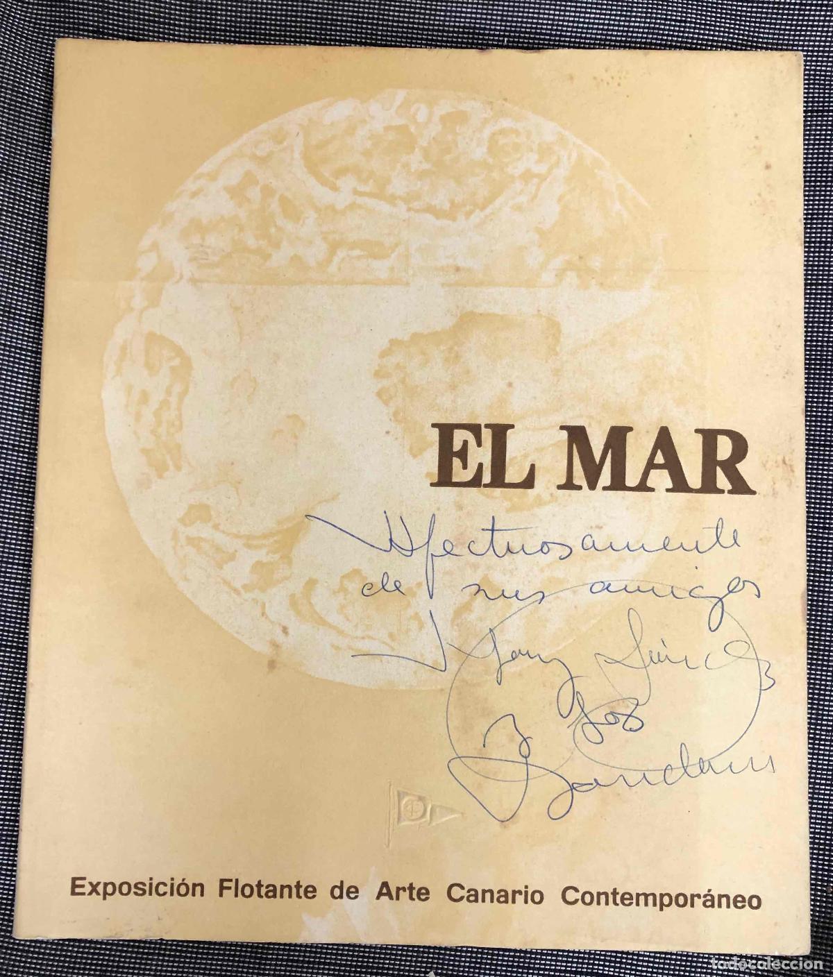 Arte: EL MAR EXPOSICION FLOTANTE DE ARTE CANARIO CONTEMPORANEO. FERRY VILLA DE AGAETE, TENERIFE 1978