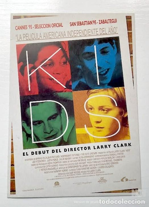 Arte: Postal Promocional Original de KIDS (1995) &ndash; Lauren Films &ndash; Coleccionista