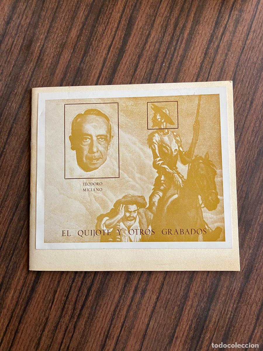 Arte: EL QUIJOTE Y OTROS GRABADOS. MICIANO,TEODORO. 1976 SEVILLA